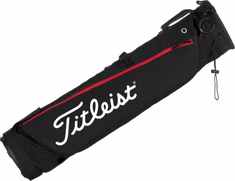 Чантa за голф Titleist Carry Bag Black/Red Чантa за голф