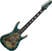 Elektrická kytara Dean Guitars Exile Select Floyd 7 St Burl Poplar Satin Turquoise Burst