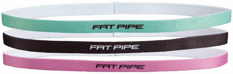 Floorball accessoires Fat Pipe Winny Headband Black/Pink/Green Floorball accessoires