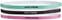 Florbalové doplnky Fat Pipe Winny Headband Black/Pink/Green Florbalové doplnky