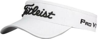 Vizieră Titleist Tour Performance Visor White/Black UNI