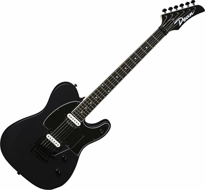 Chitarra Elettrica Dean Guitars NashVegas Select Floyd Black Satin
