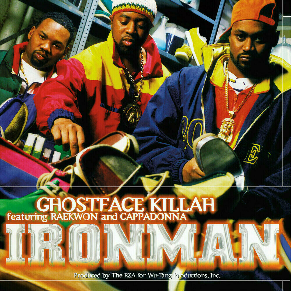 Vinyl Record Ghostface Killah - Ironman (25th Anniversary Edition) (Blue & Cream Colour Vinyl) (2 LP)