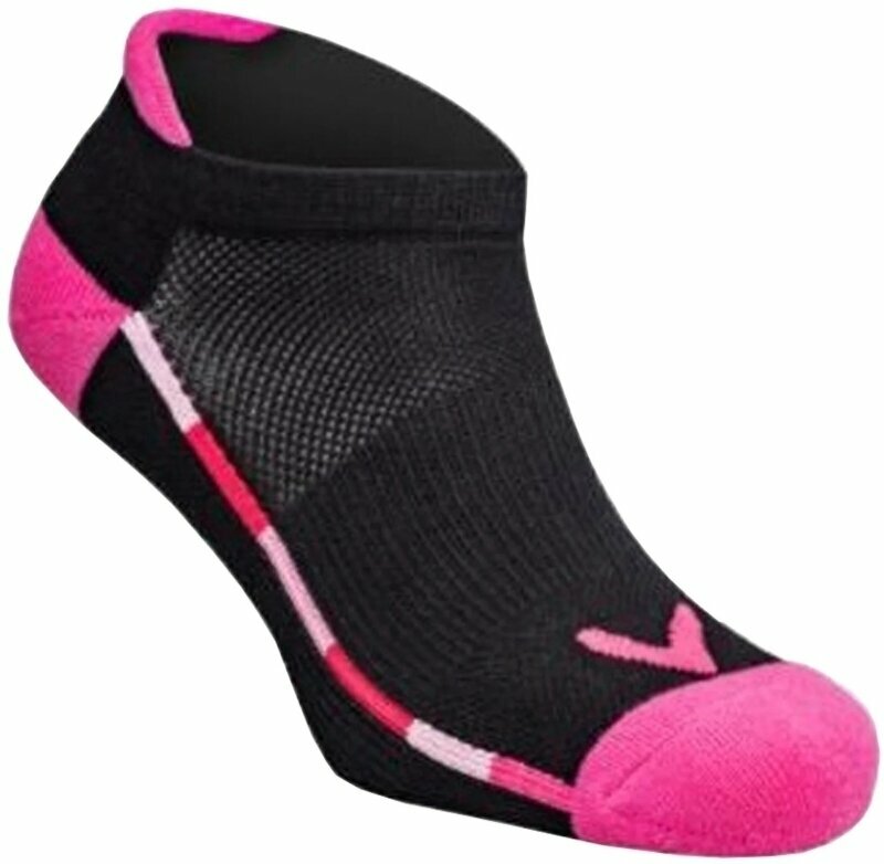 Socken Callaway Womens Sport Tab Low Socken Black/Pink S