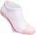 Socken Callaway Womens Sport Tab Low Socken White/Pink S