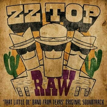 Vinylskiva ZZ Top - Raw (‘That Little Ol' Band From Texas’ Original Soundtrack) (Tangerine Vinyl) (Indies) (LP) - 1