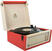 Retro gramofon GPO Retro Bermuda Czerwony