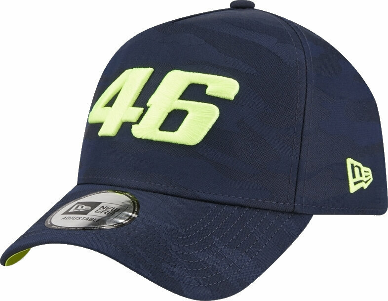 VR46 9Forty A-Frame Tonal Camo Navy UNI Cap - Muziker