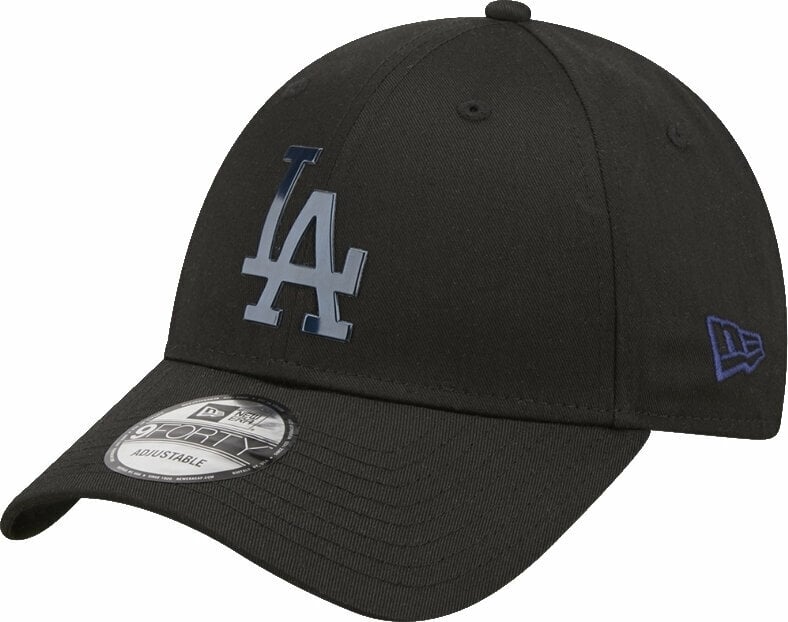 Baseball Kapa Los Angeles Dodgers 9Forty MLB Foil Logo Black/Blue UNI Baseball Kapa