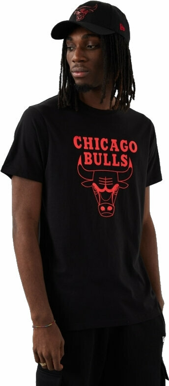 Мерч > Cпортни Мерч > Тениски Chicago Bulls Тениска NBA Foil T-shirt Black/Red L