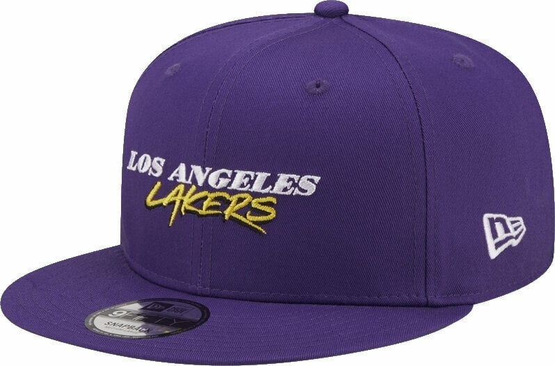 Czapka z daszkiem Los Angeles Lakers 9Fifty NBA Script Team Purple S/M Czapka z daszkiem