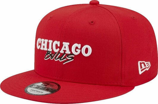 Cap Chicago Bulls 9Fifty NBA Script Team Red M/L Cap - 1