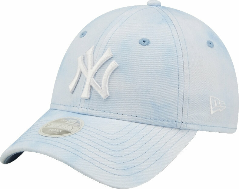 Мерч > Cпортни Мерч > Шапки New York Yankees Каскет 9Forty MLB Women’s Pastel Tie Dye Sky Blue/White UNI