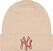 Beanie New York Yankees MLB Women's Metallic Logo Beanie Peach UNI Beanie