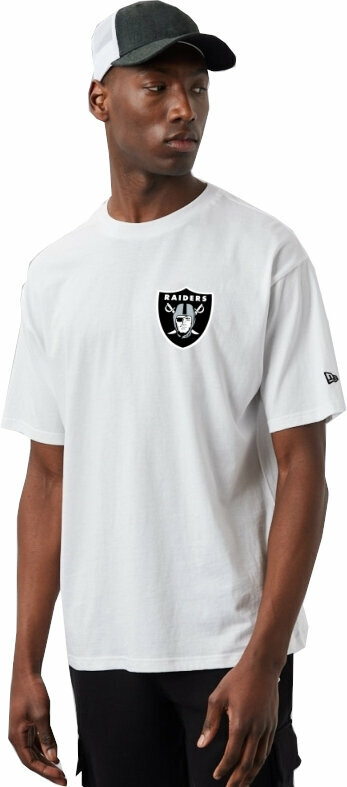 Мерч > Cпортни Мерч > Тениски Las Vegas Raiders Тениска NFL Oversized T-shirt White/Black M