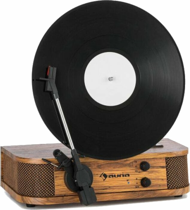Retro gramofon Auna Verticalo SE Wood Retro gramofon