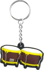 Music pendant Musician Designer Bongo Brown Key Chain