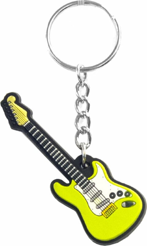 Kľúčenka Musician Designer Kľúčenka Electric Guitar Green