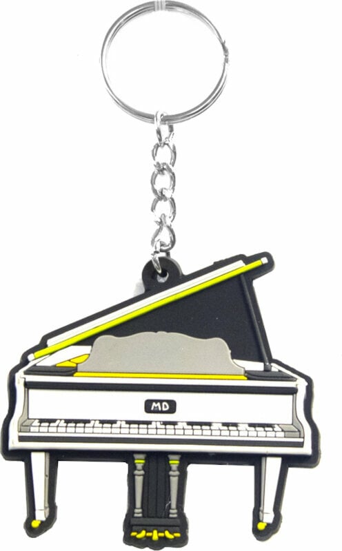 Music pendant Musician Designer Grand Piano White Key Chain