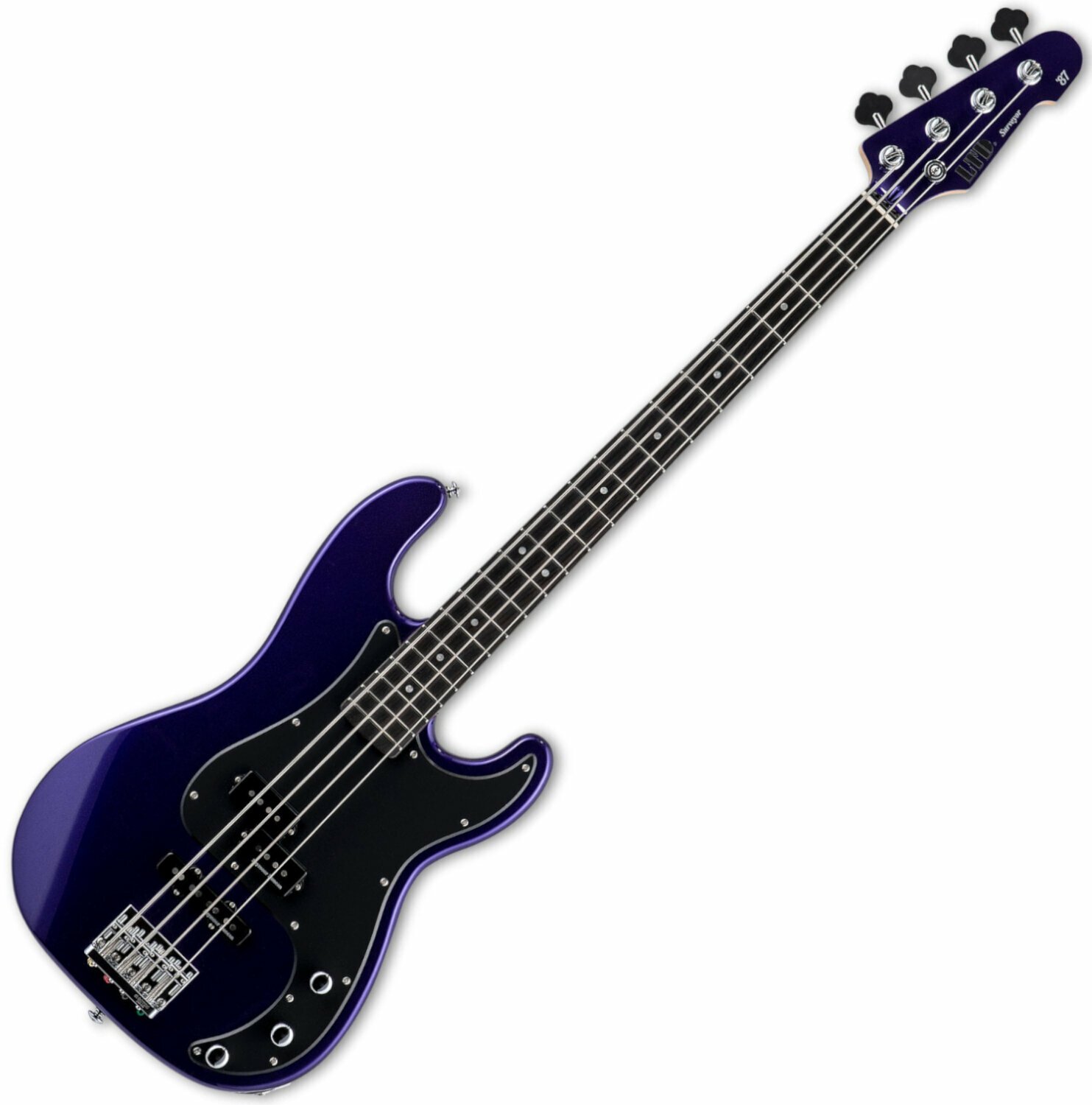 4-strängad basgitarr ESP LTD Surveyor '87 Dark Metallic Purple