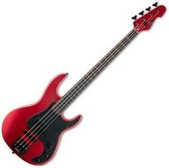 Bajo de 4 cuerdas ESP LTD AP-4 Candy Apple Red Satin Bajo de 4 cuerdas