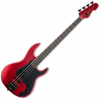 4-string Bassguitar ESP LTD AP-4 Candy Apple Red Satin - 1