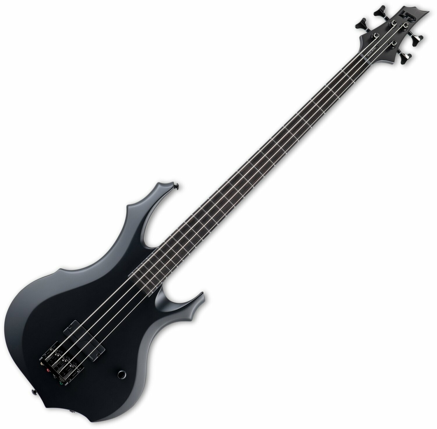 E-Bass ESP LTD F4 Black Metal Satin