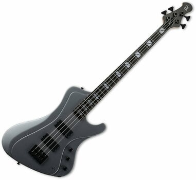 E-Bass ESP LTD JC-4 John Campbell Dark Grey Metallic Satin - 1