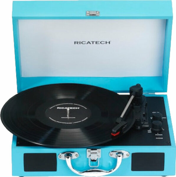 Przenośny gramofon Ricatech RTT21 Advanced Turquoise Blue