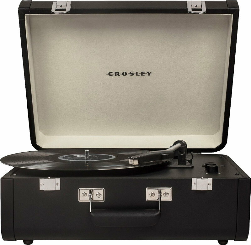Prenosni gramofon Crosley Portfolio Črna