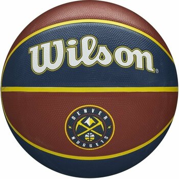 Basquetebol Wilson NBA Team Tribute Basketball Denver Nuggets 7 Basquetebol - 1