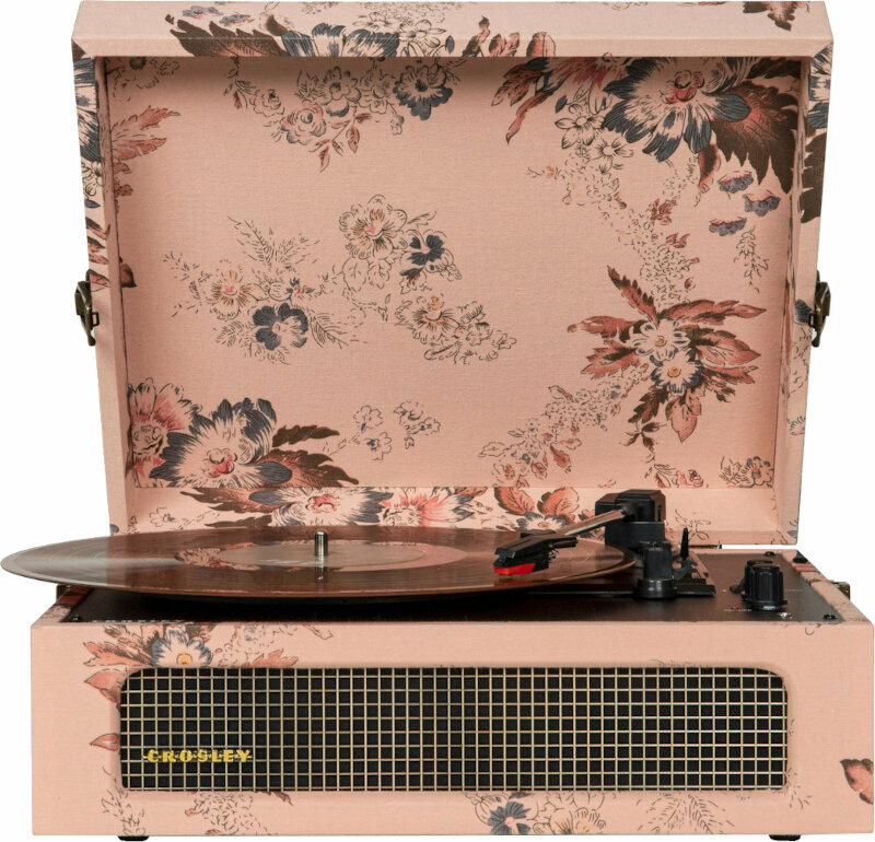 Tourne-disque portable Crosley Voyager Floral Floral
