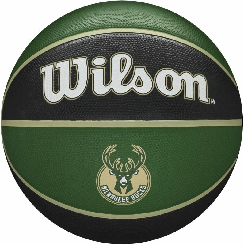 Basketball Wilson NBA Team Tribute Basketball Milwaukee Bucks 7 Basketball