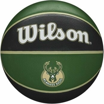 Basketboll Wilson NBA Team Tribute Basketball Milwaukee Bucks 7 Basketboll - 1