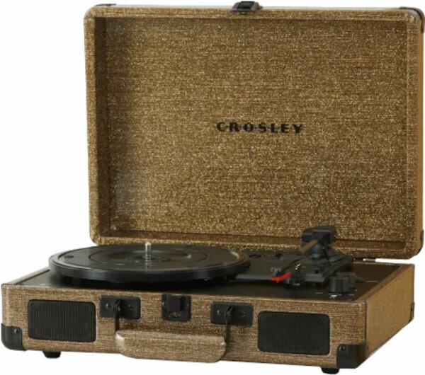 Przenośny gramofon Crosley Crusier Deluxe BT Gold Przenośny gramofon