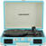 Tourne-disque portable Crosley Cruiser Plus Turquoise Tourne-disque portable