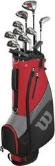 Set pentru golf Wilson Staff Prostaff SGI Right Hand Set Mens Graphite Stand Bag Red/Black/Gray Mâna dreaptă Grafit Regular Set pentru golf