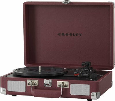 Přenosný gramofon
 Crosley Crusier Deluxe BT Purple Přenosný gramofon - 1
