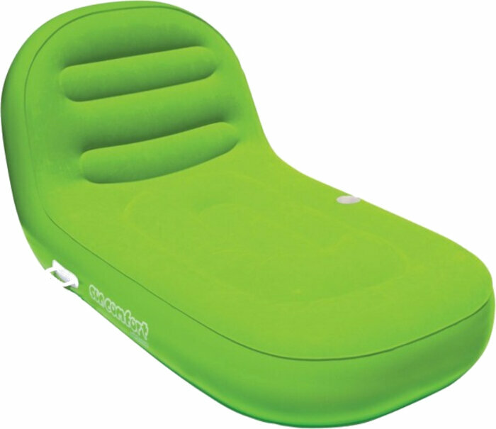 Saltea pentru piscină Airhead Inflatable Chaise Lounge 1 Person lime