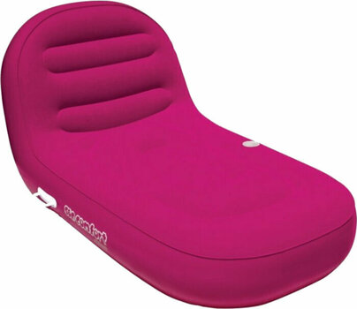 Pool Mattress Airhead Inflatable Chaise Lounge 1 Person raspberry rose - 1