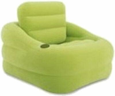 Opblaasbaar meubilair Intex Green Accent Chair - 1