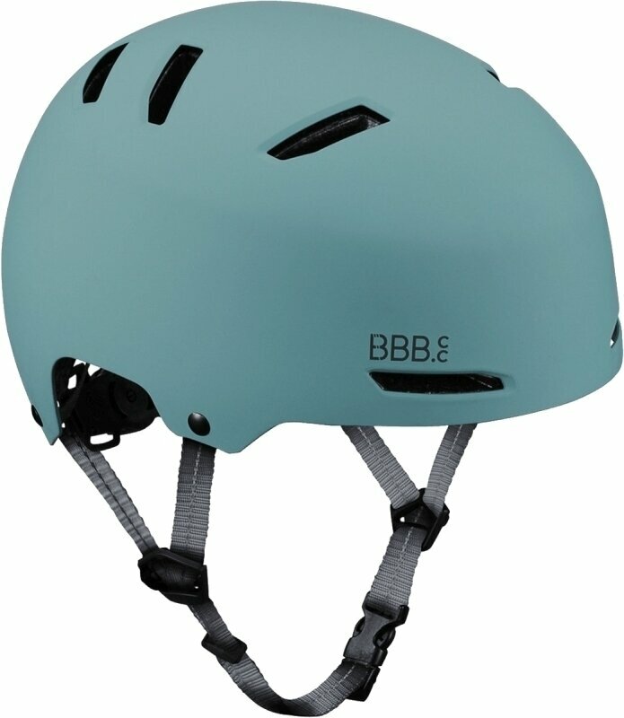 Dětská cyklistická helma BBB Wave Matt Matt Stone Green M Dětská cyklistická helma
