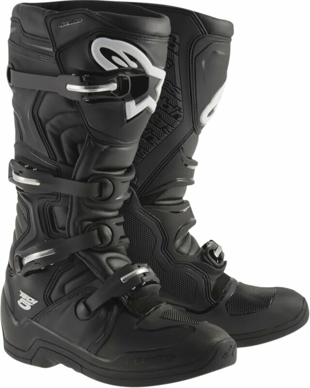 Photos - Motorcycle Clothing Alpinestars Tech 5 Boots Black 42 Motorcycle Boots 2015015-10 