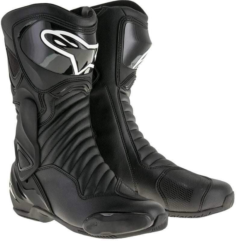 Motorcycle Boots Alpinestars SMX-6 V2 Boots Black/Black 36 Motorcycle Boots