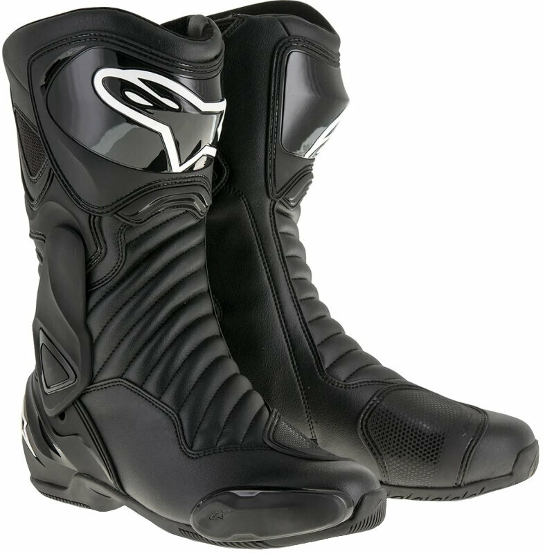 Motorcycle Boots Alpinestars SMX-6 V2 Boots Black/Black 37 Motorcycle Boots
