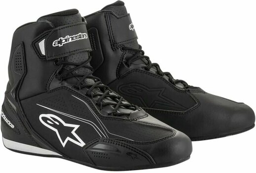 Motorcycle Boots Alpinestars Faster-3 Shoes Black 39 Motorcycle Boots - 1