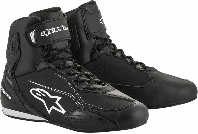 Motorcycle Boots Alpinestars Faster-3 Shoes Black 43,5 Motorcycle Boots