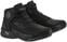 Motoristični čevlji Alpinestars CR-X Drystar Riding Shoes Black/Black 43 Motoristični čevlji