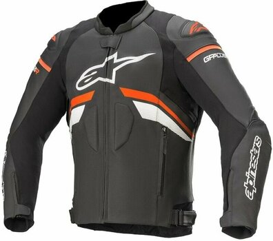 Kožna jakna Alpinestars GP Plus R V3 Leather Jacket Black/Red Fluorescent/White 48 Kožna jakna - 1