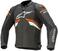 Usnjena jakna Alpinestars GP Plus R V3 Leather Jacket Black/Red Fluorescent/White 52 Usnjena jakna
